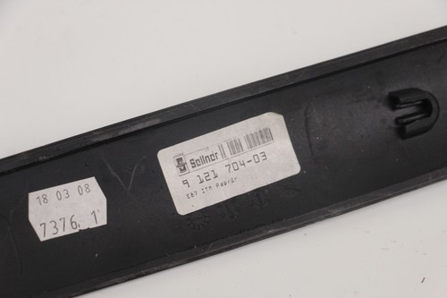 Front Dashboard Center Poplar Grain Cover Trim OEM BMW E82 E88 128i 135i - Picture 11 of 11