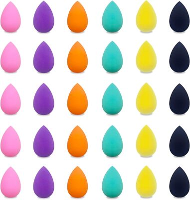 Mini Teardrop Beauty Make-up Mixer Schwamm Foundation Keil Puff Applikator