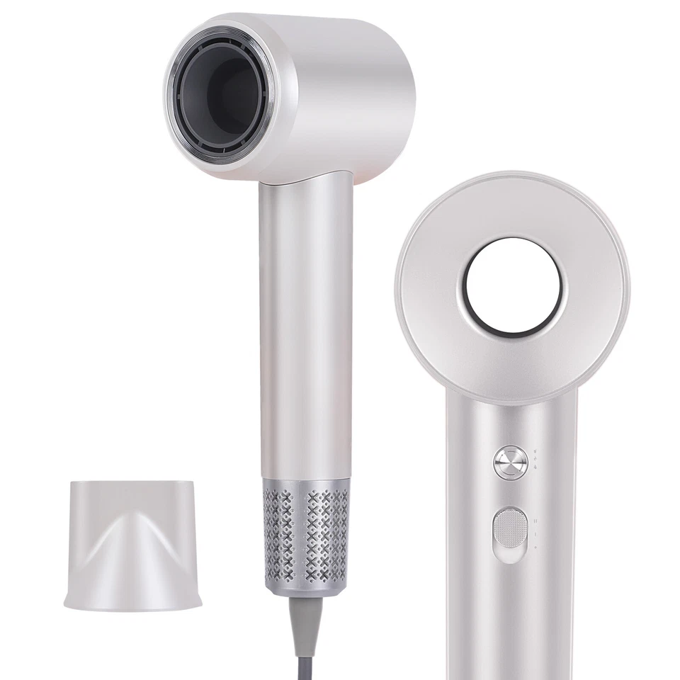 1800W Ionen Föhn Haartrockner Hair Dryer Schnelltrocknender Weiß 120,000 RPM Pro - Bild 1 von 4