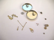 JAEGER LE COULTRE,JLC 424,436,437,486,806  ASSORTED MOVEMENT PARTS