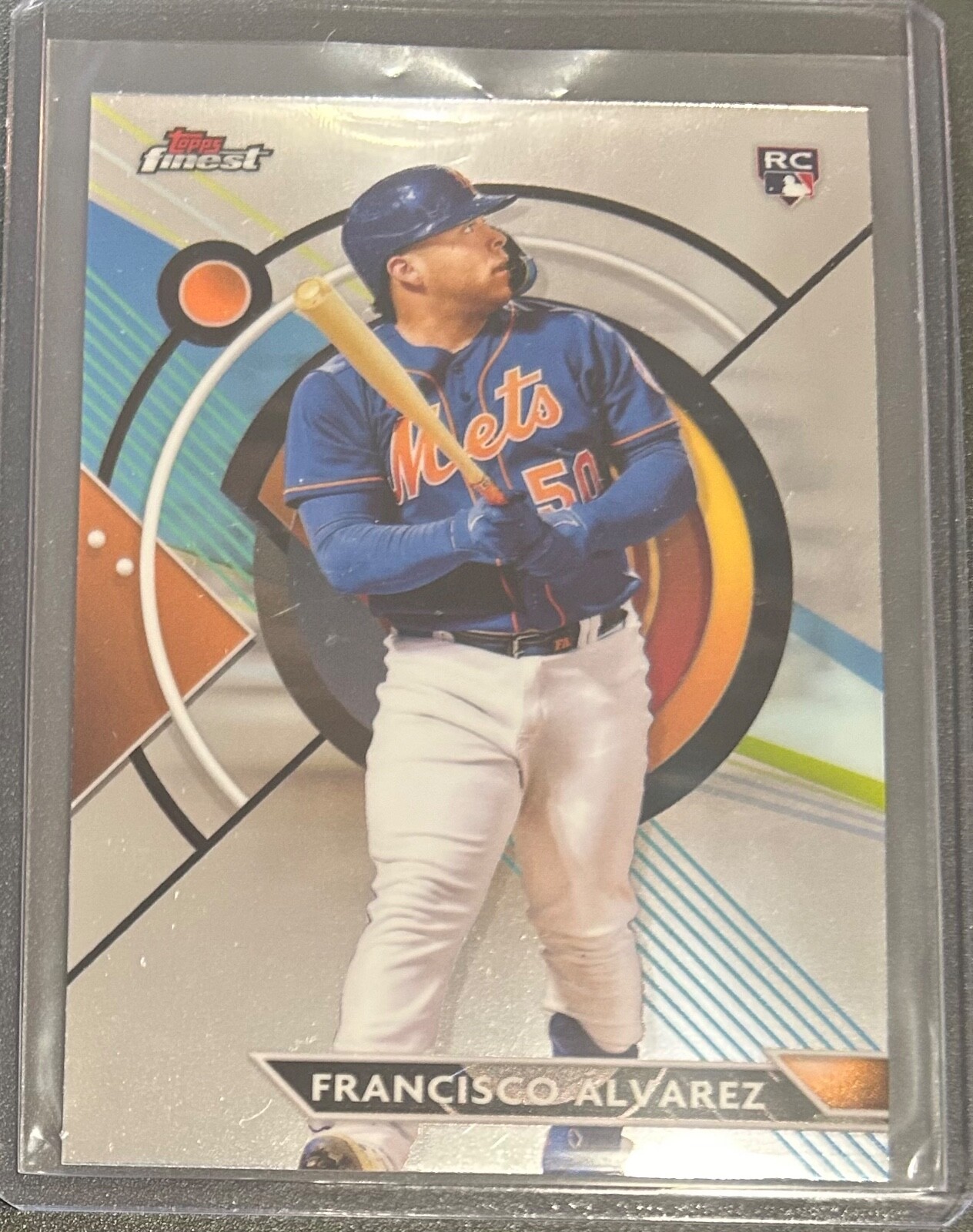 Francisco Alvarez 2023 Topps Finest RC #86 New York Mets