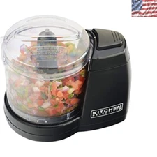 Compact Mini Food Chopper with Stainless Steel Blade - Effortless Meal Prep