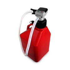 TERA PUMP Battery Powered Chemical Resistant Fuel Transfer Pump (2.3 GPM) for...