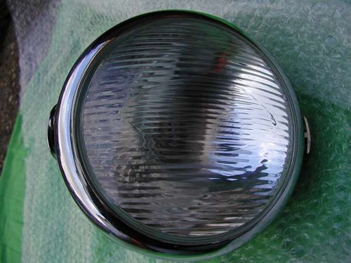 6 1/2" complete HEADLIGHT assembly beam unit MU42 + switch + ammeter Lucas50128F - Picture 5 of 7