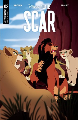 Disney Villains Scar #1-3 | Select Covers | 2023 casi nuevo Dynamite Comics - Imagen 25 de 37