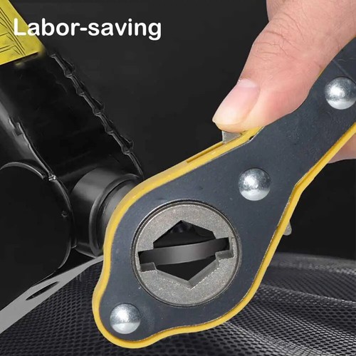 Car Labor-saving Car Jack Garage Tire Wheel Lug Wrench Scissor Handle Wrench New - Picture 9 of 14