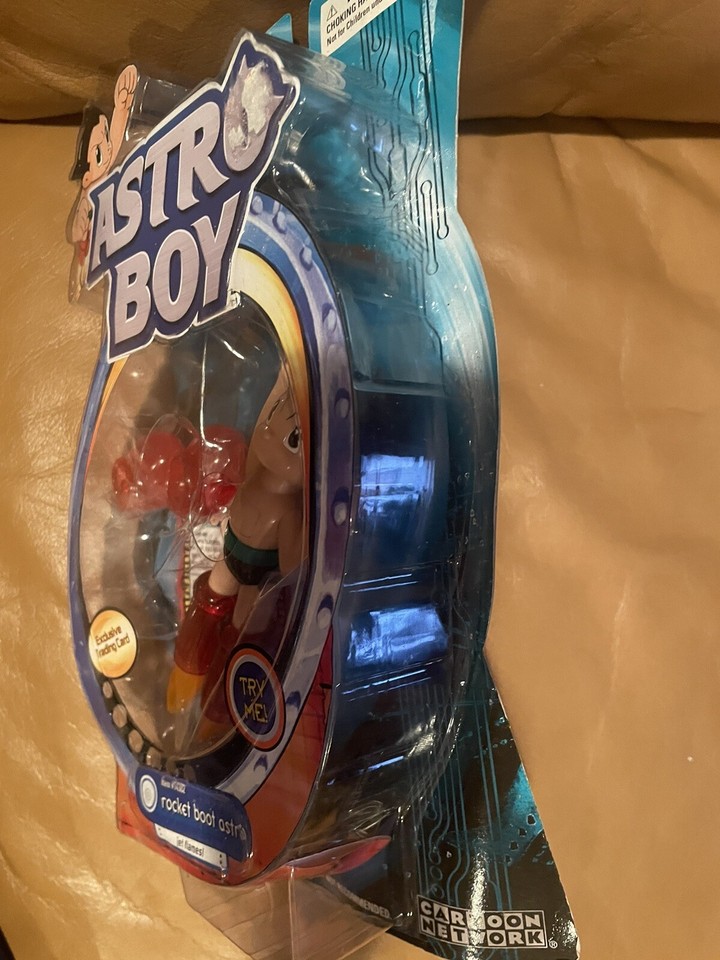 Astro Boy Rocket Boot Jet Flames Light up New Vintage Rare Toy Bandai