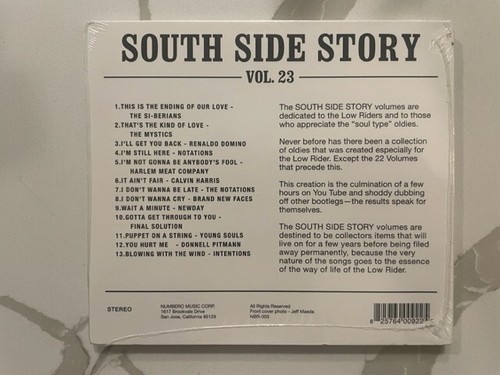 South Side Story Vol. 23 - CD - SEALED - Picture 2 of 2
