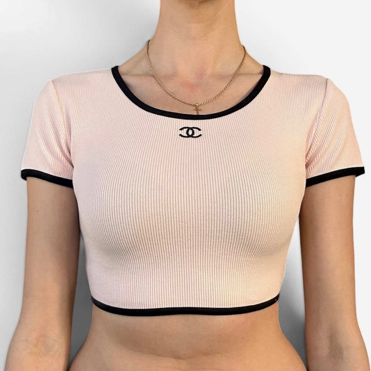 CHANEL Cotton Tops for Women for sale | eBay CHANEL Cotton Tops for Women for sale | eBay