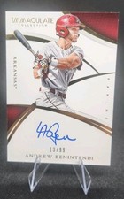 2015 PANINI IMMACULATE ANDREW BENINTENDI RC AUTO #13/99