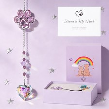 Pet Memorial Gift,Dog Sympathy Gifts for Loss of Dog Suncatcher,Pet Loss, Pet...