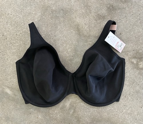 Cacique Lane Bryant Womans Bra Black Unlined Full Coverage UNDERWIRE 38H NWT