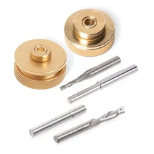 72166 Solid Brass 1/4" diameter shank & 1/8"diameter