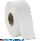 1-Ply Jumbo Bathroom Tissue High Traffic Areas 8000ft 8 Rolls Septic Safe New