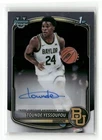2025-26 Bowman #CPA-TY Tounde Yessoufou Chrome Prospect Autograph