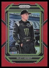 2023 Panini Prizm Racing #72 Red Prizm Riley Herbst