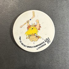 1989 Stockholm Sweden Ice Hockey World Championships Pin