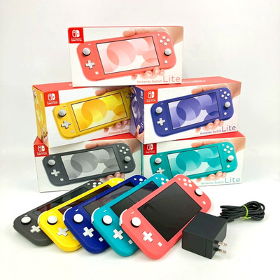 Excellent Nintendo Switch Lite Console & Charger & Box Choice of Colors