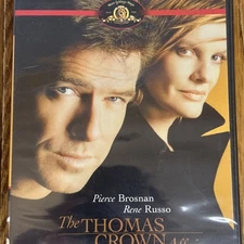 The Thomas Crown Affair Pierce Brosnan Rene Russo DVD, 1999) - NEW SEALED