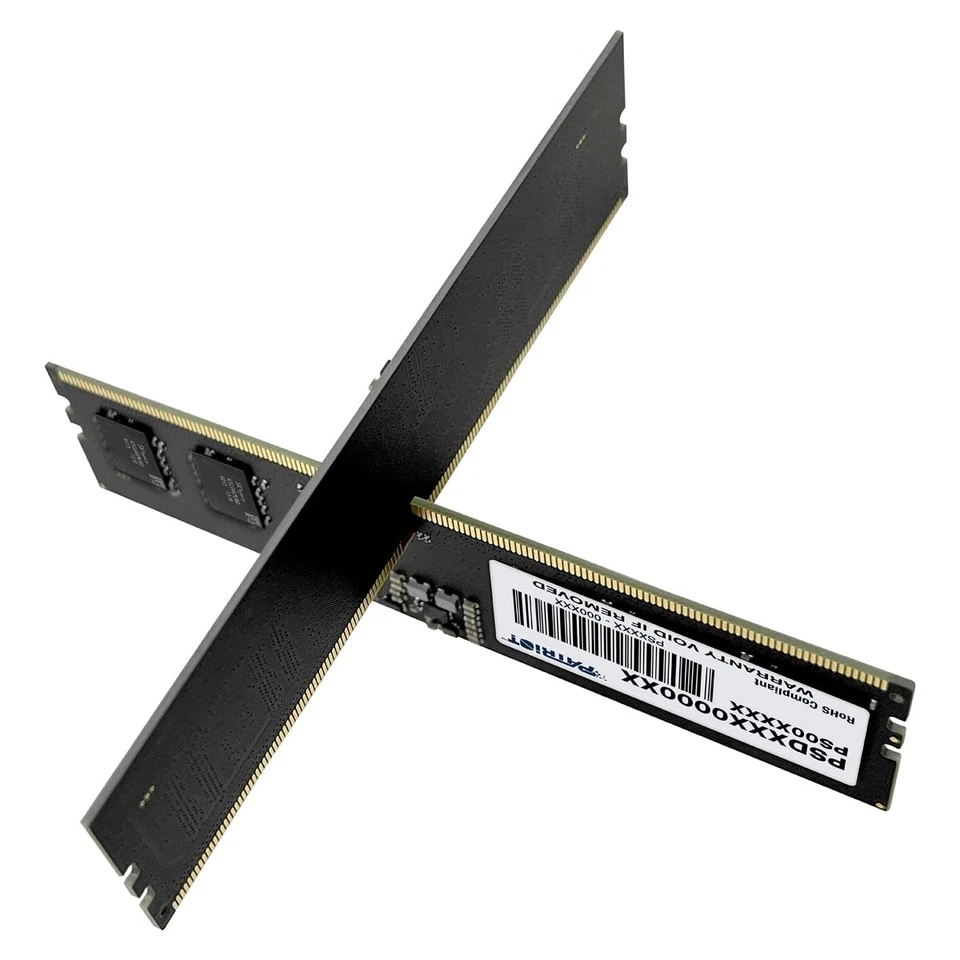 Patriot Signature Line 16GB DDR5 RAM 4800MHz 2x8GB Dual Channel Kit Black - Image 4 of 4