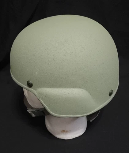 Military Issue Advanced Combat Helmet Ballistic (ACH) w/ Pads & Chinstrap - Picture 3 of 8