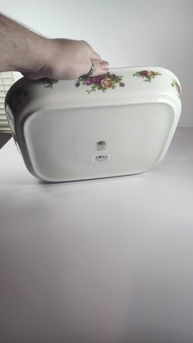 Royal Albert Old Country Roses 9,5 x 12" Backform oder Lasagneform rechteckig - Bild 8 von 11