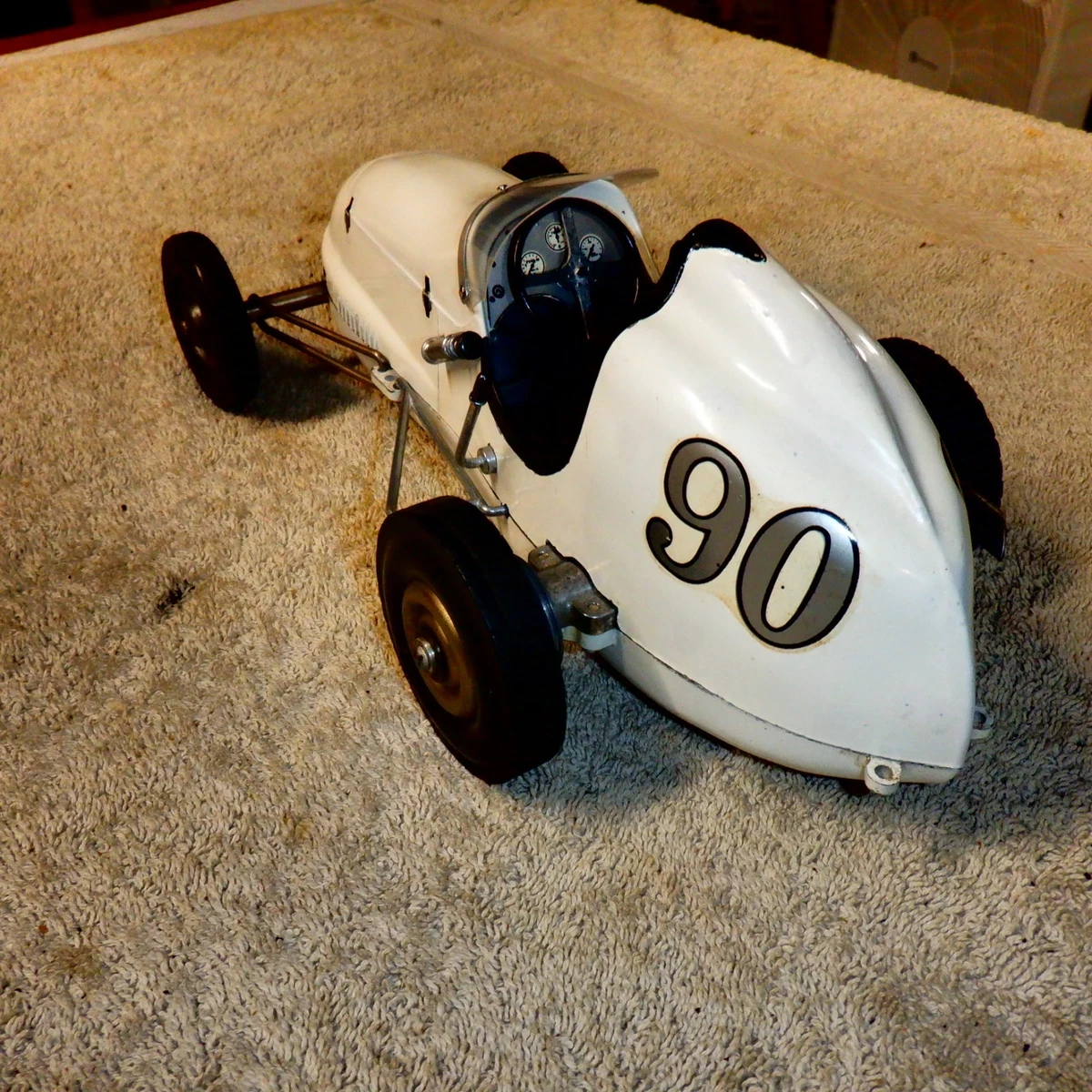 Vintage 1940er-1950er Jahre Ohlsson & Rice Midget Sprint Tether Auto