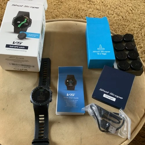 Shotscope V5 GPS /Watch/16x Performance Tracking Tags
