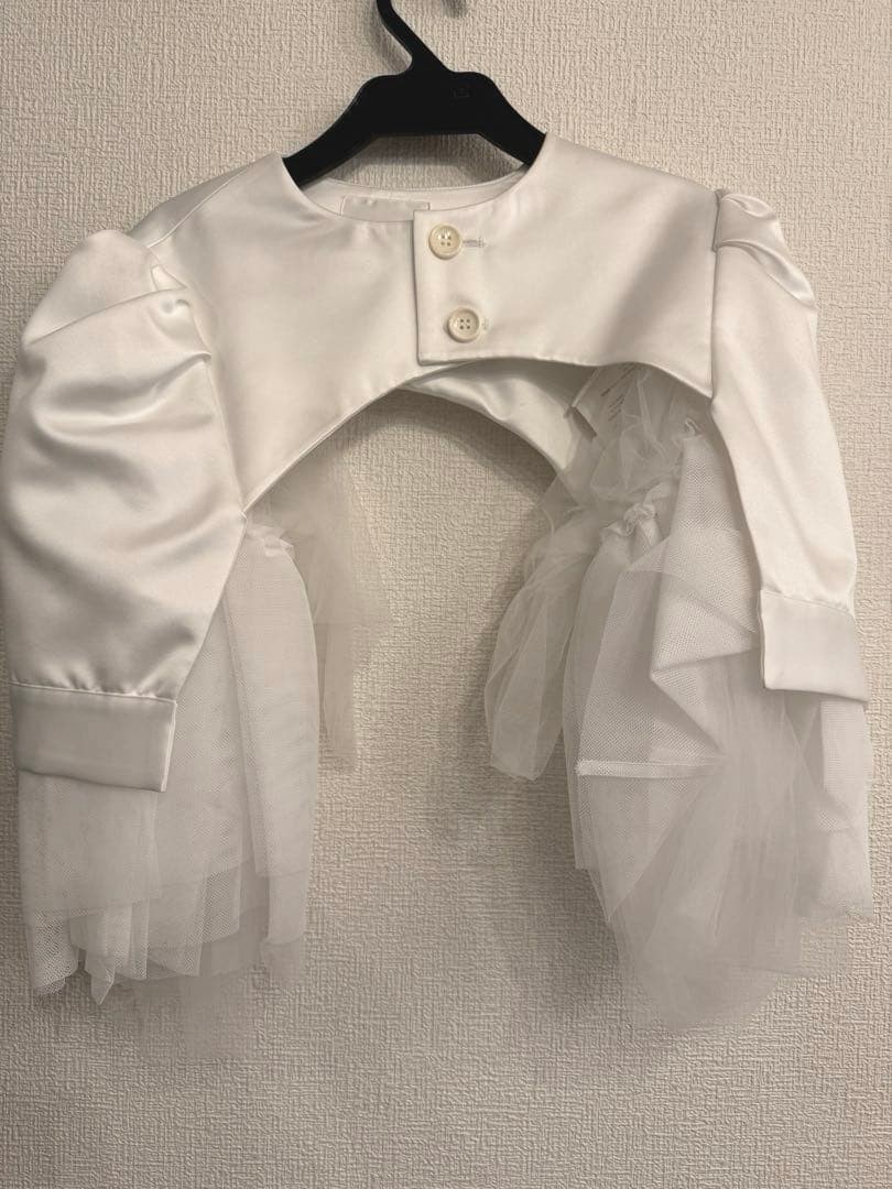 noir kei ninomiya COMME des GARÇONS ボレロ noir kei ninomiya COMME des GARÇONS White Bolero frill Tulle Short