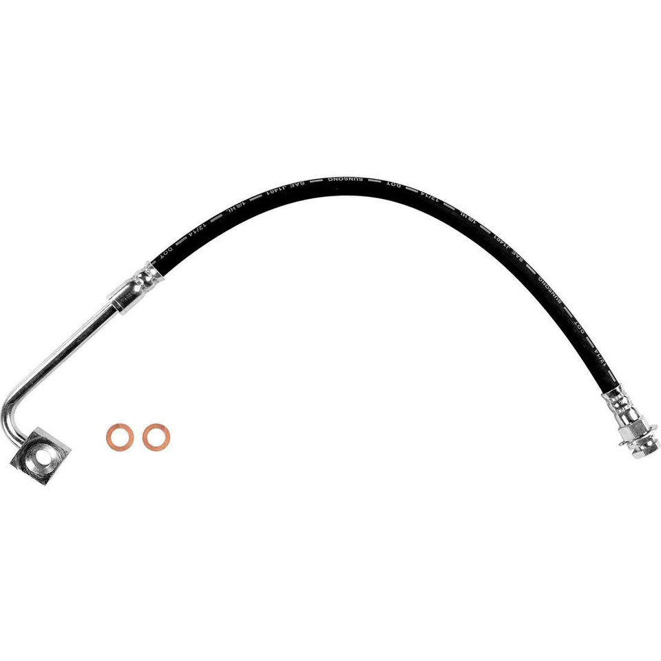 Manguera hidráulica de freno delantero derecho Sunsong para Ford F-250 F-350 1995 1996 4,9 L Foto 2 de 2