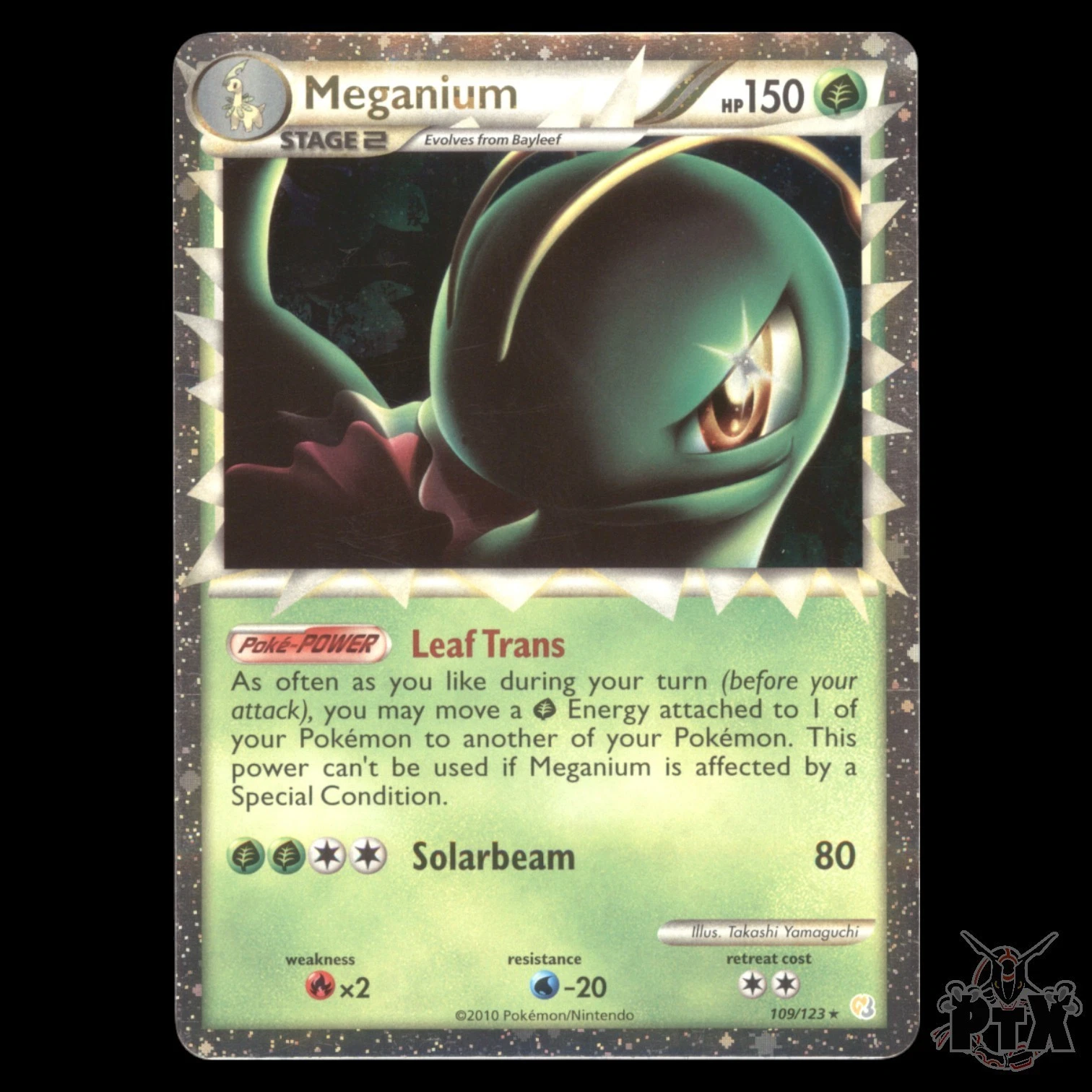Deal for Meganium Prime #109/123 Heartgold Soulsilver NM/LP Pokemon 2010