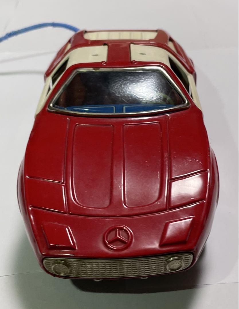 メルセデスベンツ C111 リモコンカー ブリキ 旧バンダイ【メルセデス ベンツC111リモコン欠】tinブリキtoy