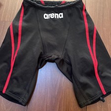 arena Competitive Swimsuit Fina Certified Black/Red Competitive Swimsuit 130