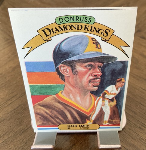 1982 Donruss Diamond Kings #21 Ozzie Smith