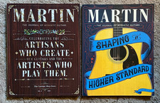 Lot 2 MARTIN The Journal Of Acoustic Guitars Vol. 8 2018 Vol. 9 2019; LN COND