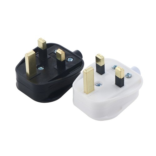 3 Pin UK Mains Plug 13A Appliance Assembly Power Cord Fuse Wiring Connector _cn - Photo 11/14
