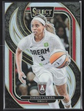 2025 Panini Select WNBA Premeir Level #144 Jordin Canada Silver Prizms