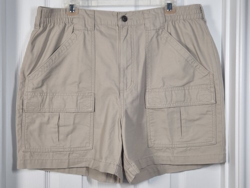 Red Head Cargo Shorts Herren 38 beige Utility Tasche Outdoor Freizeit 100% Baumwolle