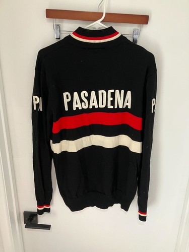 Woolistic Herren 100% Merinowolle PAA Pasadena Radtrikot, schwarz, XXL - Bild 2 von 3