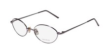 NEW VERA WANG V08 EYEGLASS FRAME LI PURPLE FULL-RIM METAL JAPAN OVAL 49-18-140