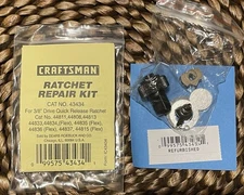 Craftsman Ratchet Repair Kit 43434 Made For  3/8” Ratchets NEW