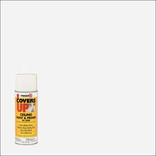 Zinsser Covers Up Stain Sealing Spray Paint Primer, White, 13 Oz. 3688 Pack of 6