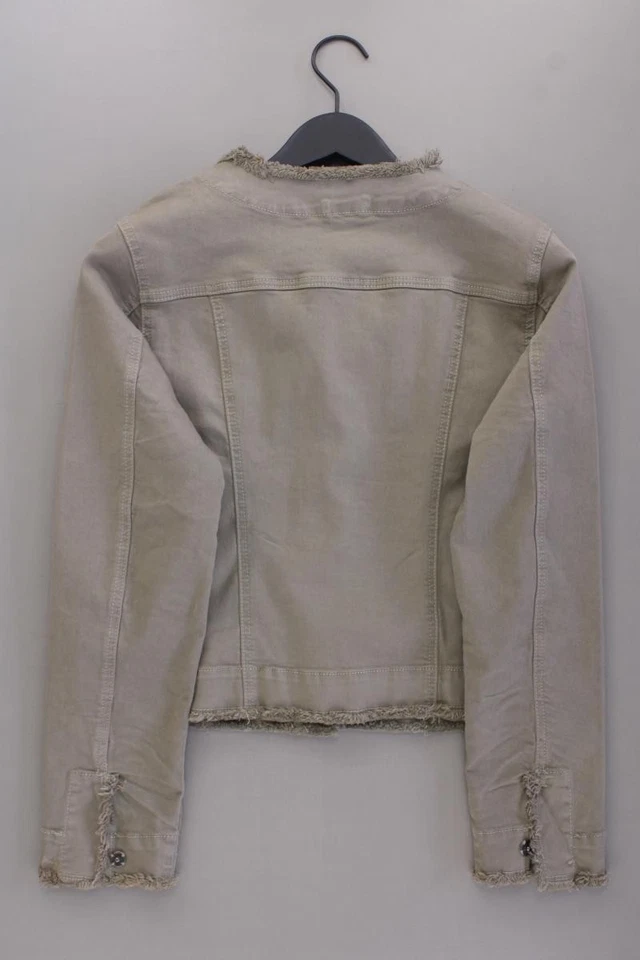 Blue Monkey Classic Jacke für Damen Gr. 44, XL neuwertig olivgrün aus Baumwolle - Bild 4 von 4