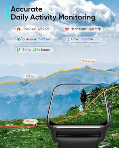 Smart Watch Donna Alexa Integrato Impermeabile Fitness Chiamate per Galaxy S22 - Foto 19 di 53