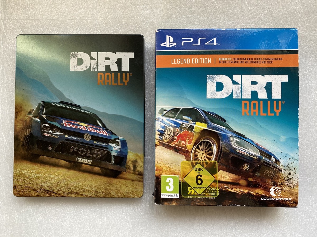 Dirt Rally Legend Edition PS4/PS5 with Steelbook Case Dirt Rally  PlayStation 4/5
