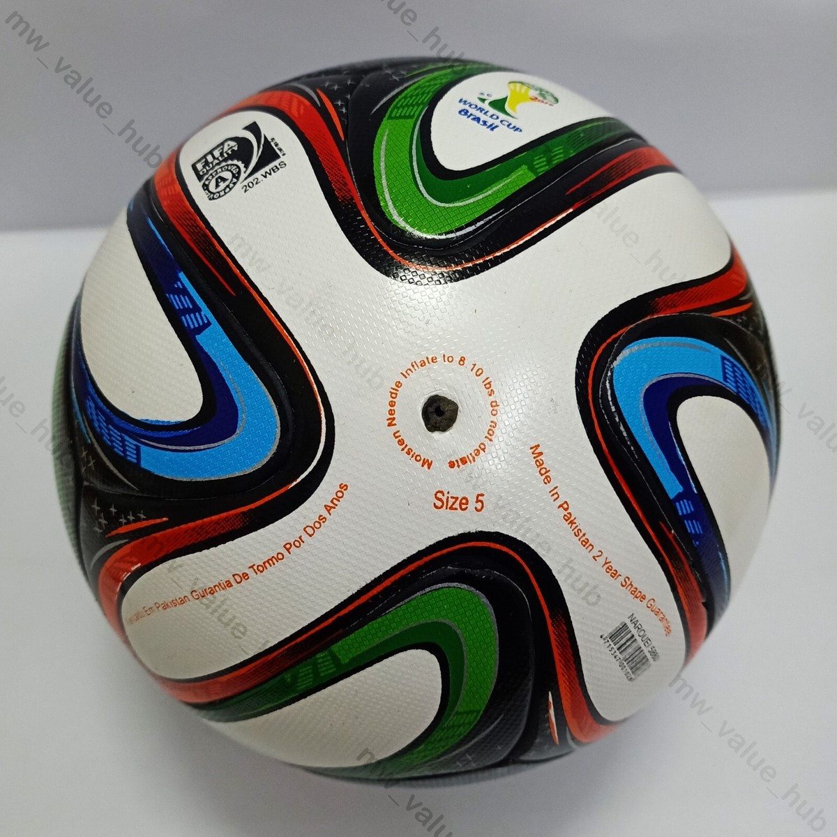 Adidas Brazuca Soccer Ball FIFA World Cup 2014 Brazil Match