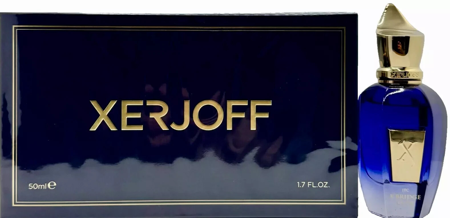 Xerjoff K'Bridge Club Eau De Parfum Spray Unisex 1.7 Oz / 50 ml Brand New in Box