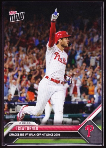2023 Topps Now 747 Trea Turner