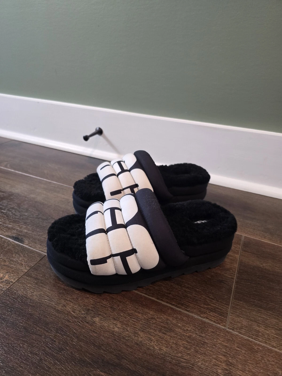 Maxi Slide Logo Ugg Donna Tg 8