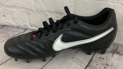 Nike Women's Tiempo Flight FG Soccer Cleats Colors Black Red White US Size 6 - 第 7/8 張圖片